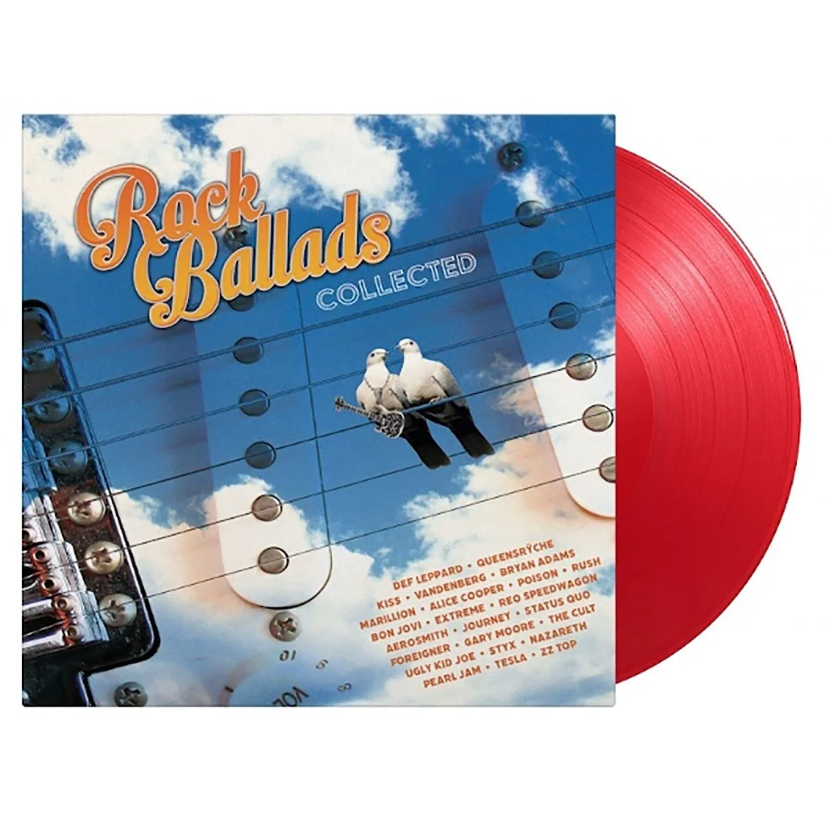 Пластинка #Rock Ballads Collected (Limited Edition, Transparent Red Vinyl) 2LP купить,NaN