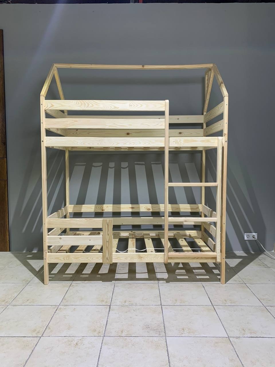 Детская кровать Detskaya1 Домик 005, бежевый - ForteMarket Детская кровать Detskaya1 Домик 005, бежевый купить,0