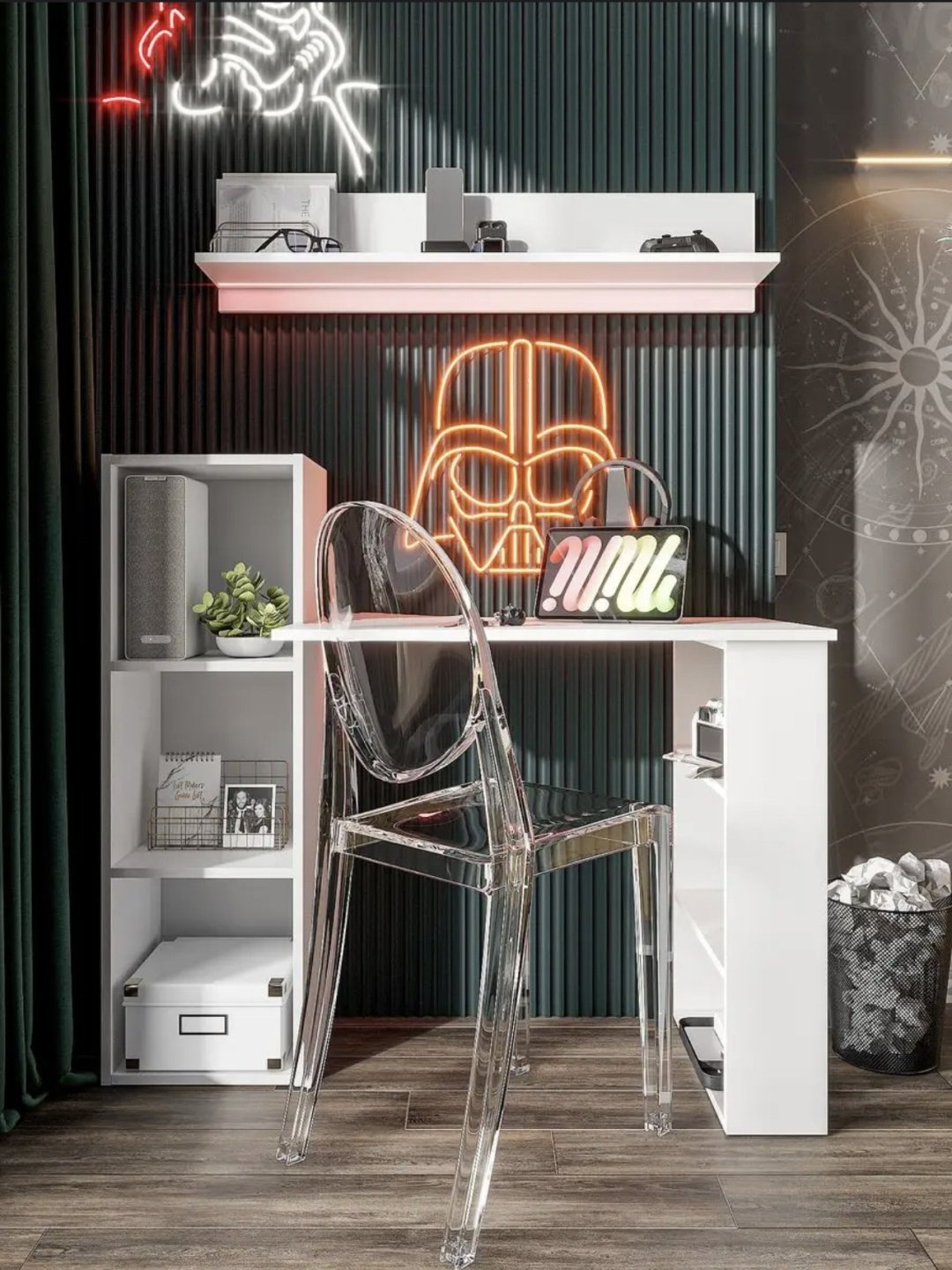 Стол компьютерный BEST-CHOICE, 113х49x102 см, белый