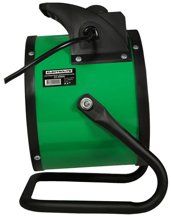 Тепловая электрическая пушка Electrolite CH 3000S, 3 кВт купить,0