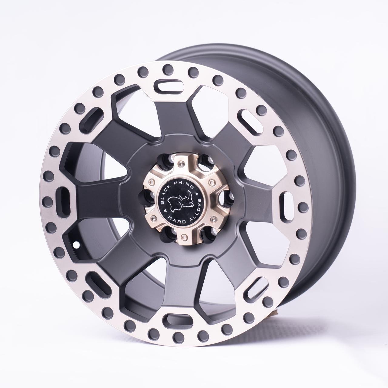Комплект дисков Kipardo BR Warlord 6х139.7 R17х9 СВ110,1 ЕТ12  MattBlack+MattBronze купить,NaN