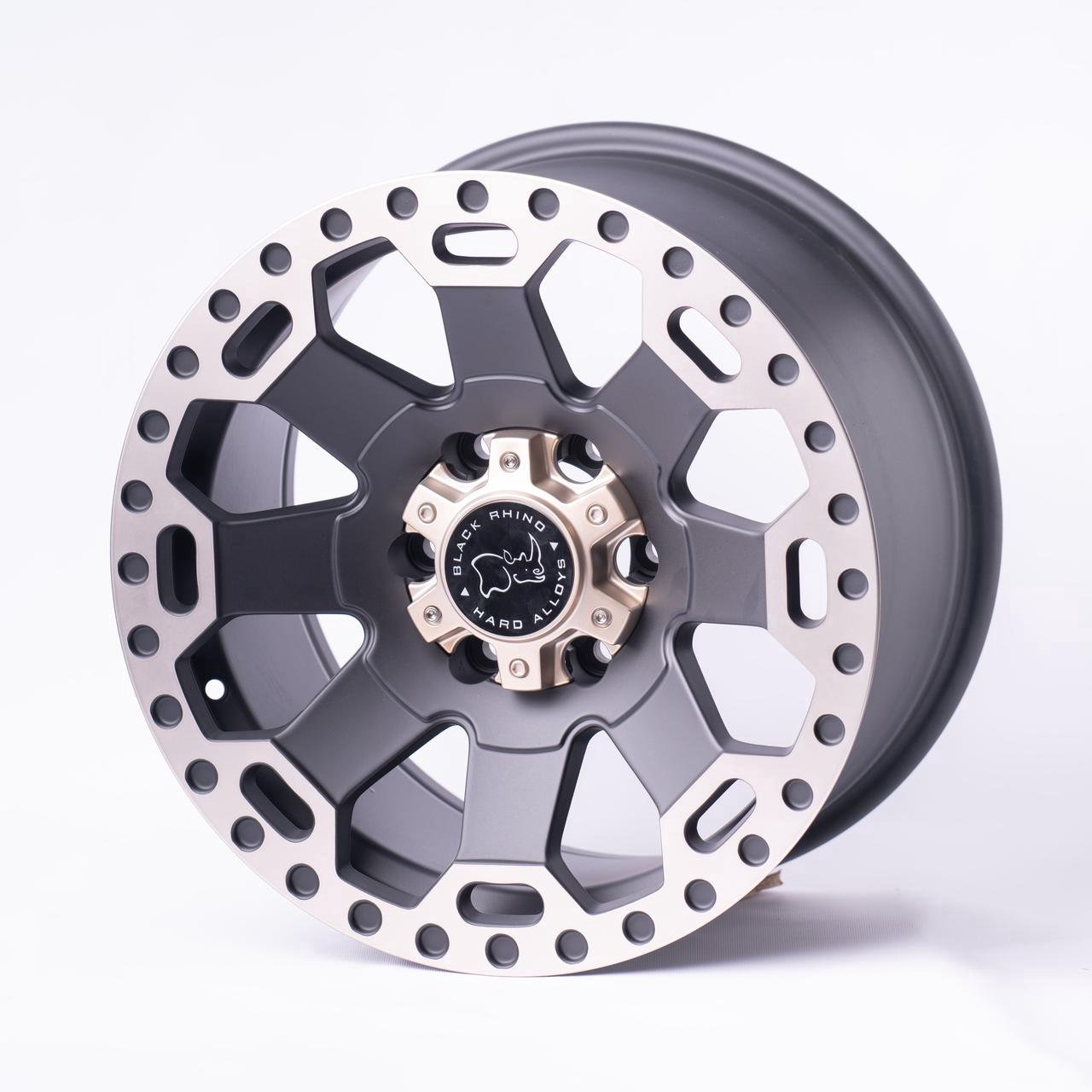 Комплект дисков Kipardo BR Warlord 6х139.7 R17х9 СВ110,1 ЕТ12  MattBlack+MattBronze купить,NaN