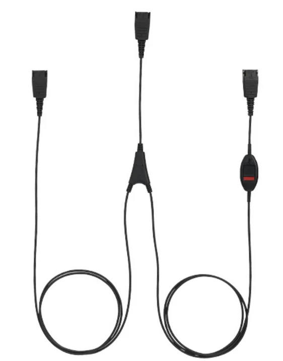 Адаптер Jabra Improved QD supervisor cord or ‘Y cord черный купить,24830