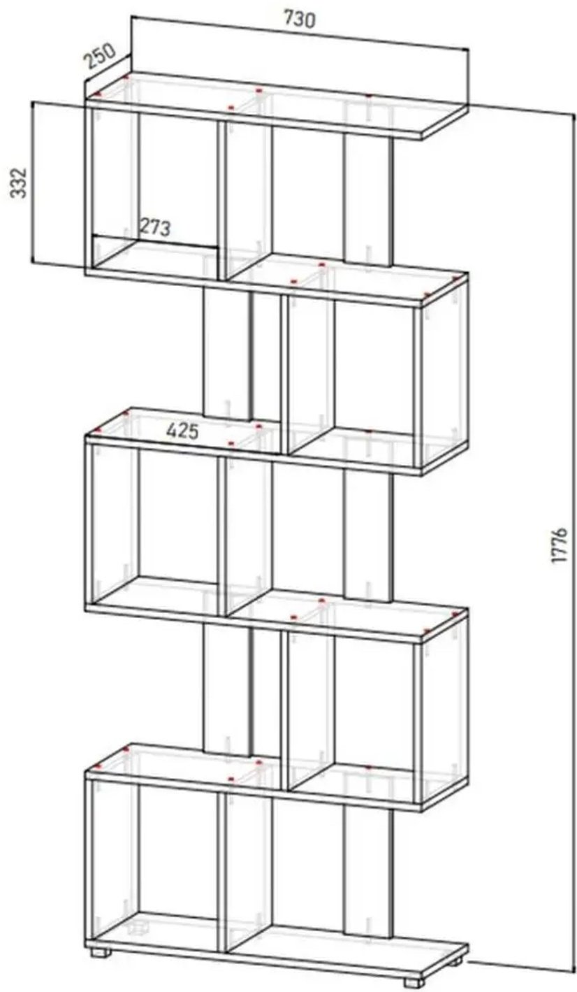CHOICE 221589, 73x25x177 см, темно-коричневый - ForteMarket CHOICE 221589, 73x25x177 см, темно-коричневый купить,0
