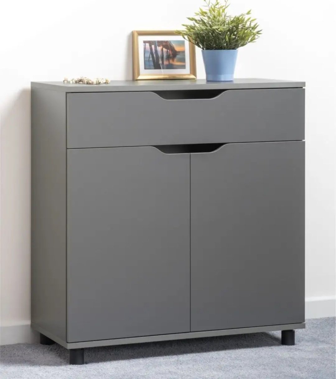 Комод CHOICE 118682, 75x35x80 см, серый