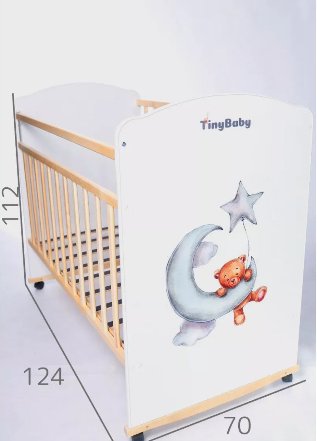 Манеж-кровать Россия , белый