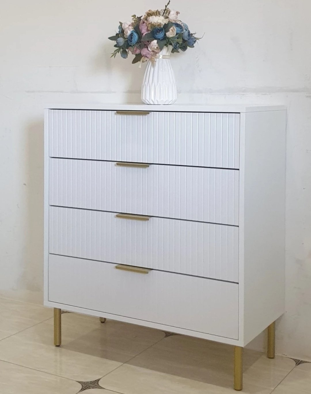 Комод CHOICE 308838, 75x35x85 см, белый