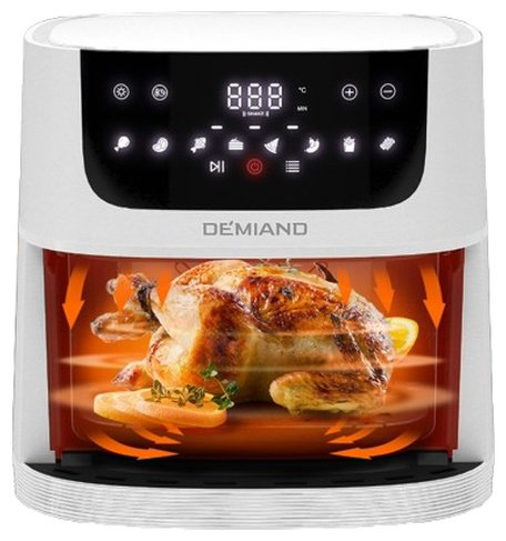 Аэрогриль DEMIAND DK-2500 белый купить,NaN