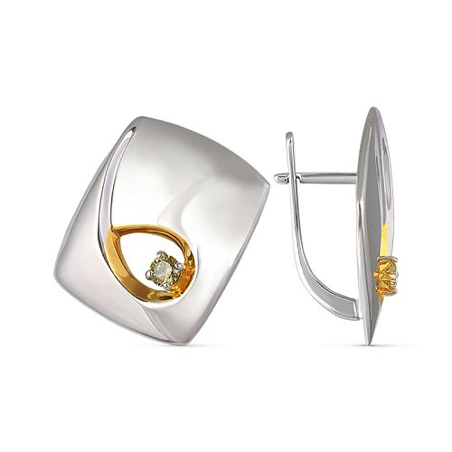 Серьги Кристалл NM692 8,51гр. купить,578680