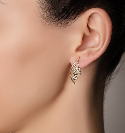 Серьги Кристалл ND129 3,66гр. купить,NaN