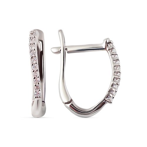 Серьги Кристалл ND867 1,7гр. купить,NaN