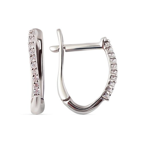 Серьги Кристалл ND867 1,7гр. купить,NaN