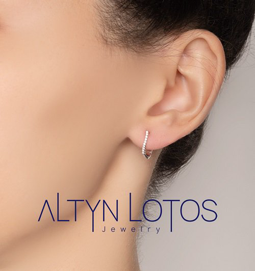 Серьги Кристалл ND867 1,7гр. купить,NaN
