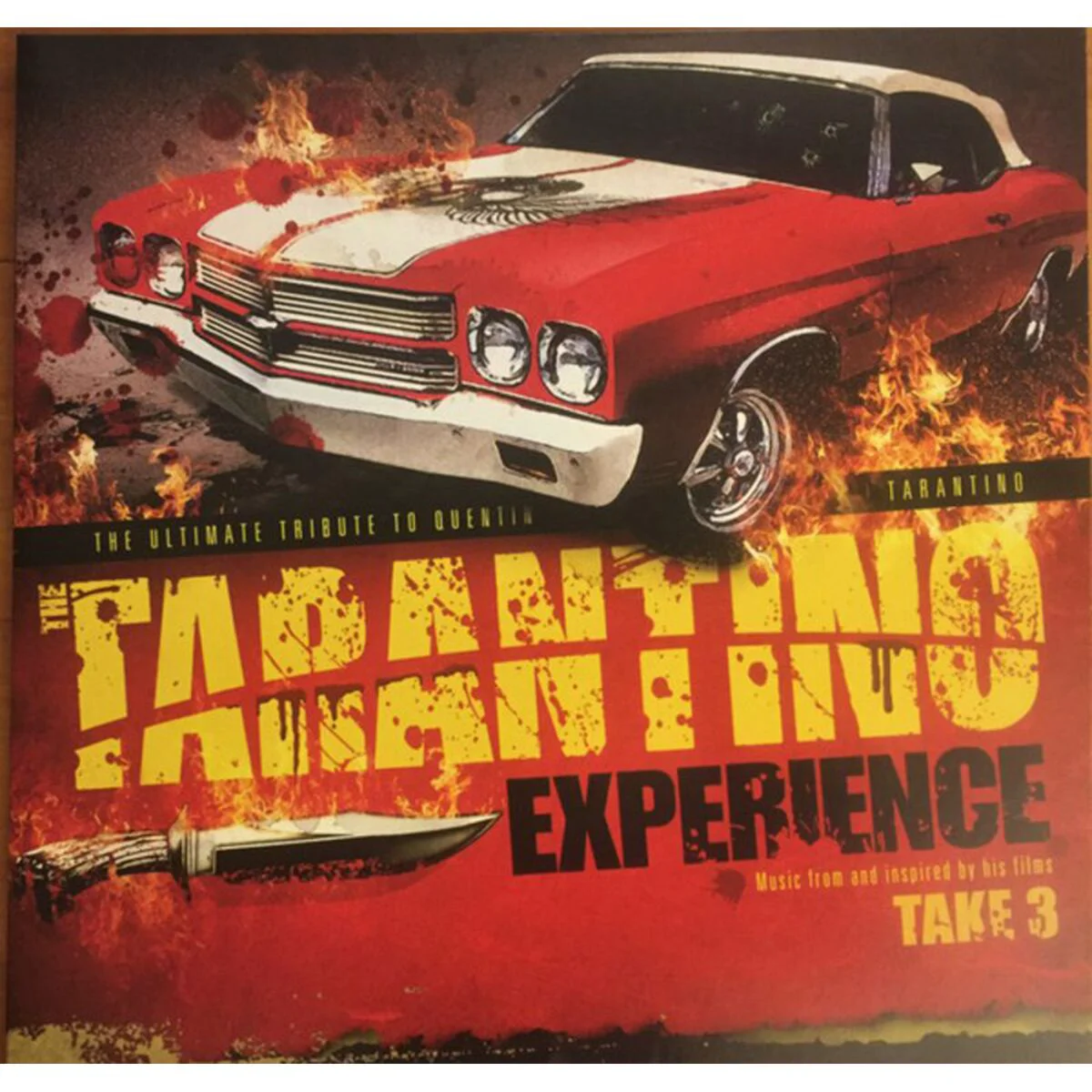 Пластинка  #The Tarantino Experience Take 3 (Yellow/Red Vinyl) 2LP купить,NaN