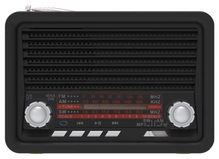 Радиоприемник Ritmix RPR-030 черно-красный купить,NaN