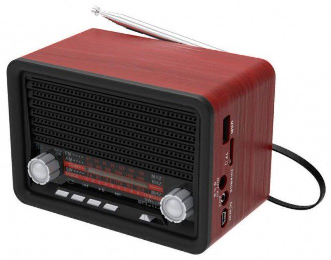 Радиоприемник Ritmix RPR-030 черно-красный купить,NaN