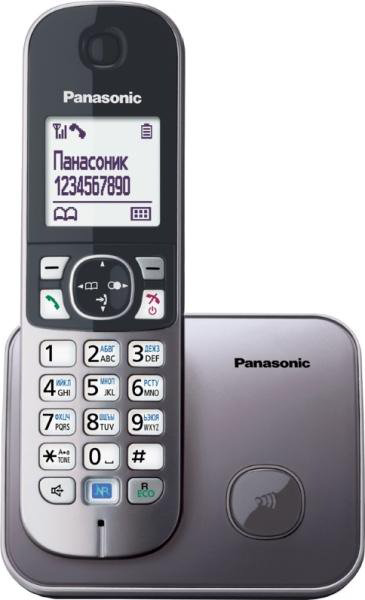 Радиотелефон Panasonic KX-TG6811RUM серый