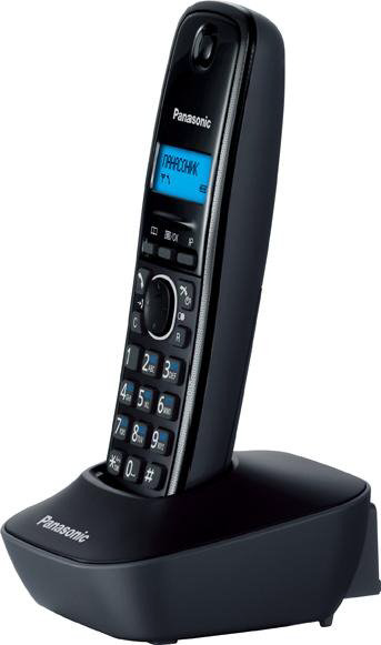 Радиотелефон Panasonic KX-TG1611RUH черный купить,NaN
