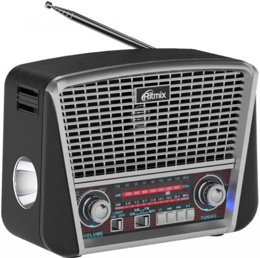Радиоприемник Ritmix RPR-065 серый купить,NaN