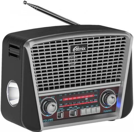 Радиоприемник Ritmix RPR-065 серый купить,NaN