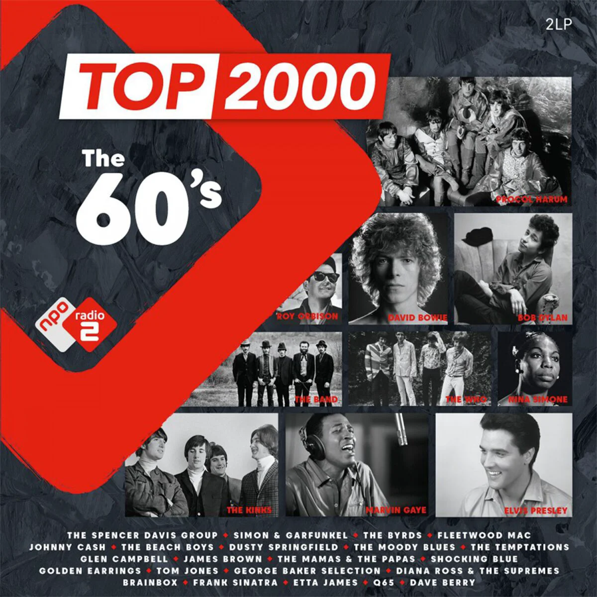 Пластинка #Top 2000 - The 60's 2LP купить,NaN