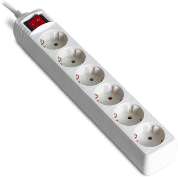 Сетевой фильтр iPower Office W6-30M 3м белый купить,NaN