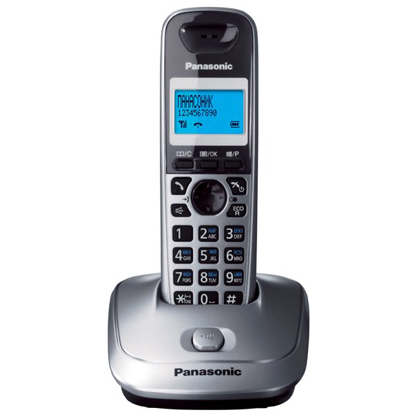 Радиотелефон Panasonic KX-TG2511 RUM серый купить,NaN