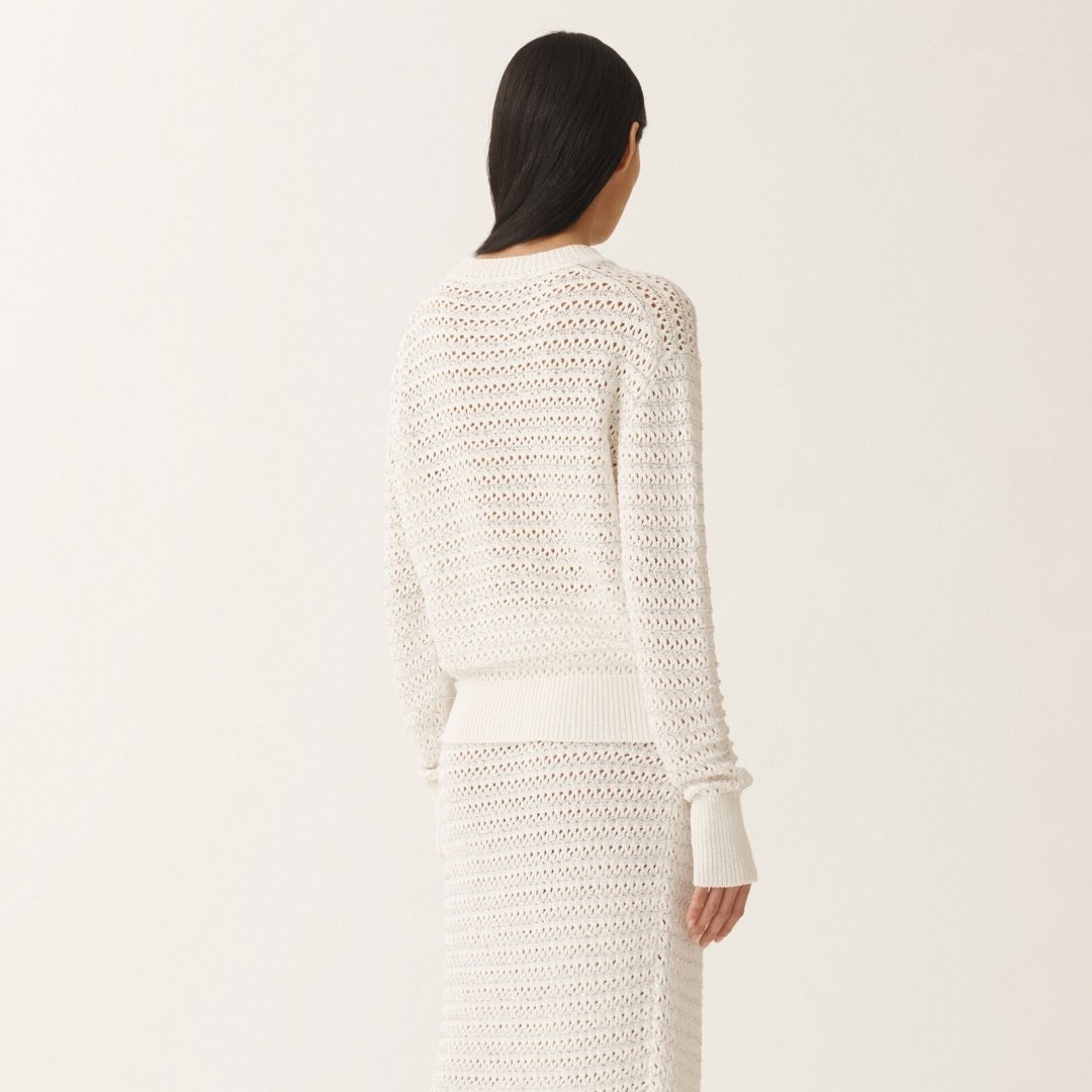 Кофта Fabiana Filippi белый - ForteMarket Кофта Fabiana Filippi белый купить,0