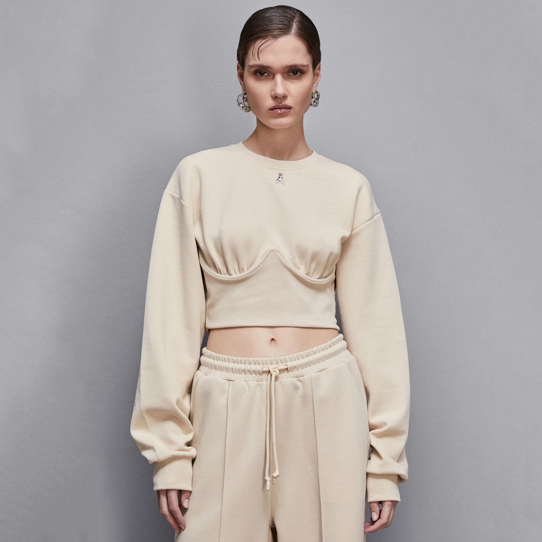 Кофта Patrizia Pepe бежевый - ForteMarket Кофта Patrizia Pepe бежевый купить,0