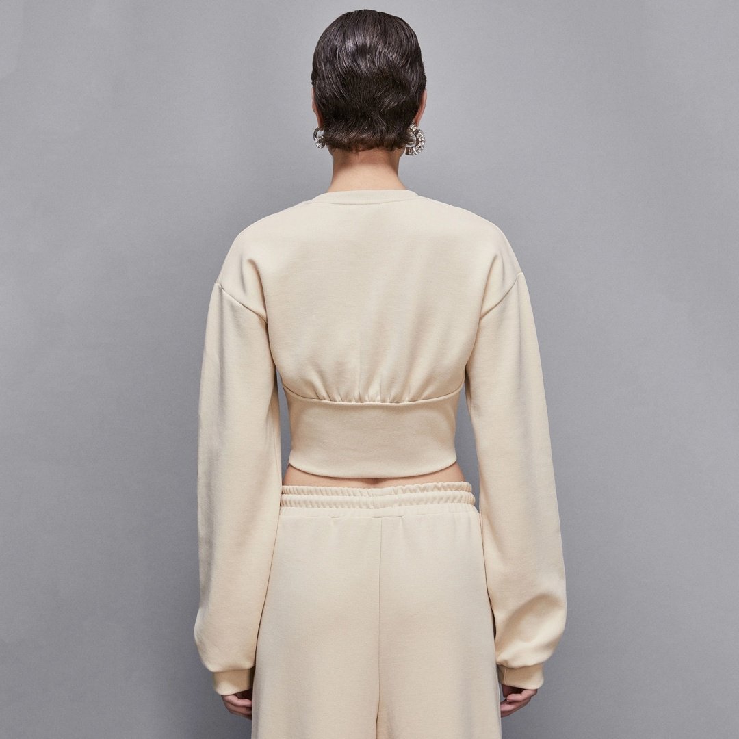 Кофта Patrizia Pepe бежевый - ForteMarket Кофта Patrizia Pepe бежевый купить,0