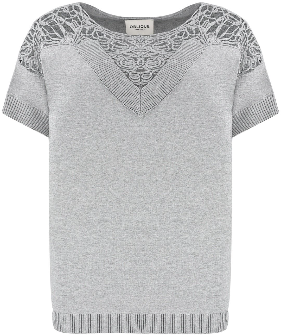 Кофта Oblique серые XXL 50-52