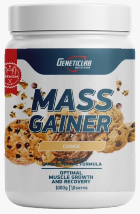 Гейнер Geneticlab Nutrition Mass Gainer Печенье 1000 гр