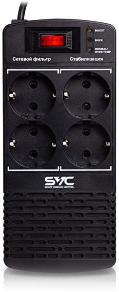 Стабилизатор SVC AVR-1000-L черный - ForteMarket Стабилизатор SVC AVR-1000-L черный купить,13990