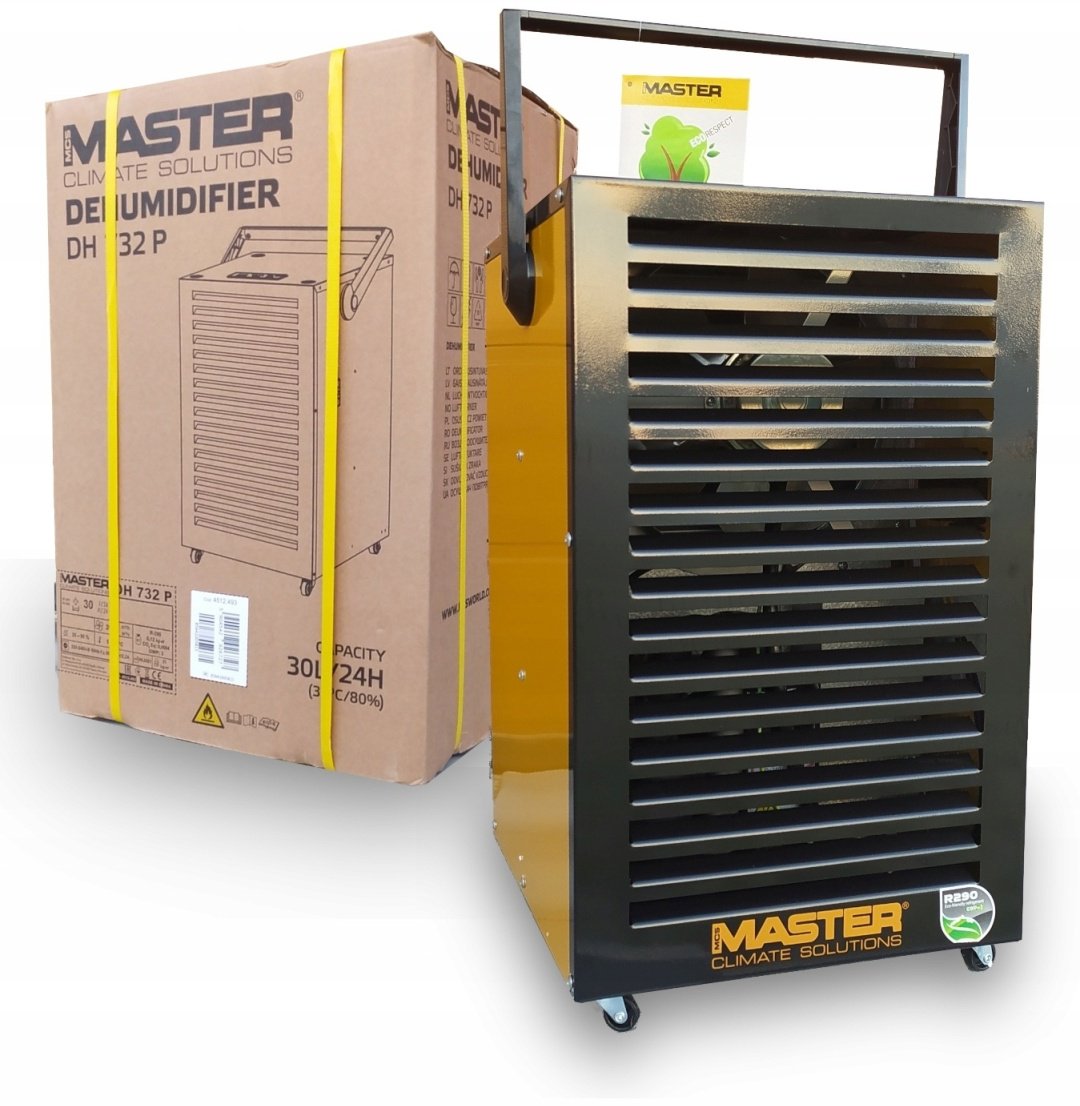 Осушитель воздуха Master DH 732 черный, желтый