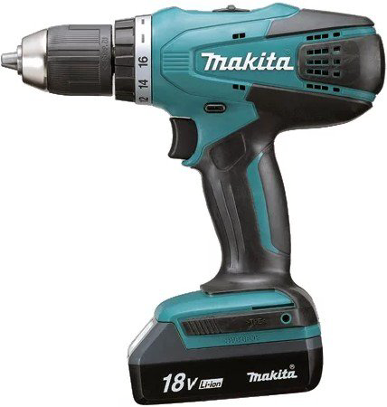 Дрель-шуруповерт Makita DF457DWLE купить,NaN