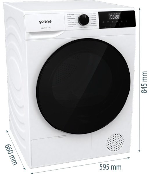 Сушильная машина Gorenje DHNA92/C белый купить,NaN
