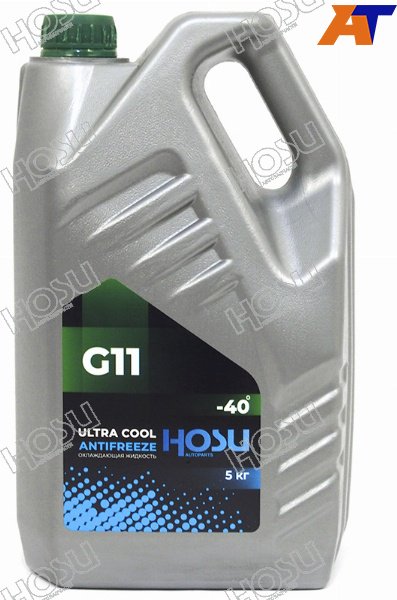 Антифриз HOSU Ultra Cool зеленый G-11 5 л