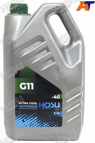 Антифриз HOSU Ultra Cool зеленый G-11 5 л купить,NaN