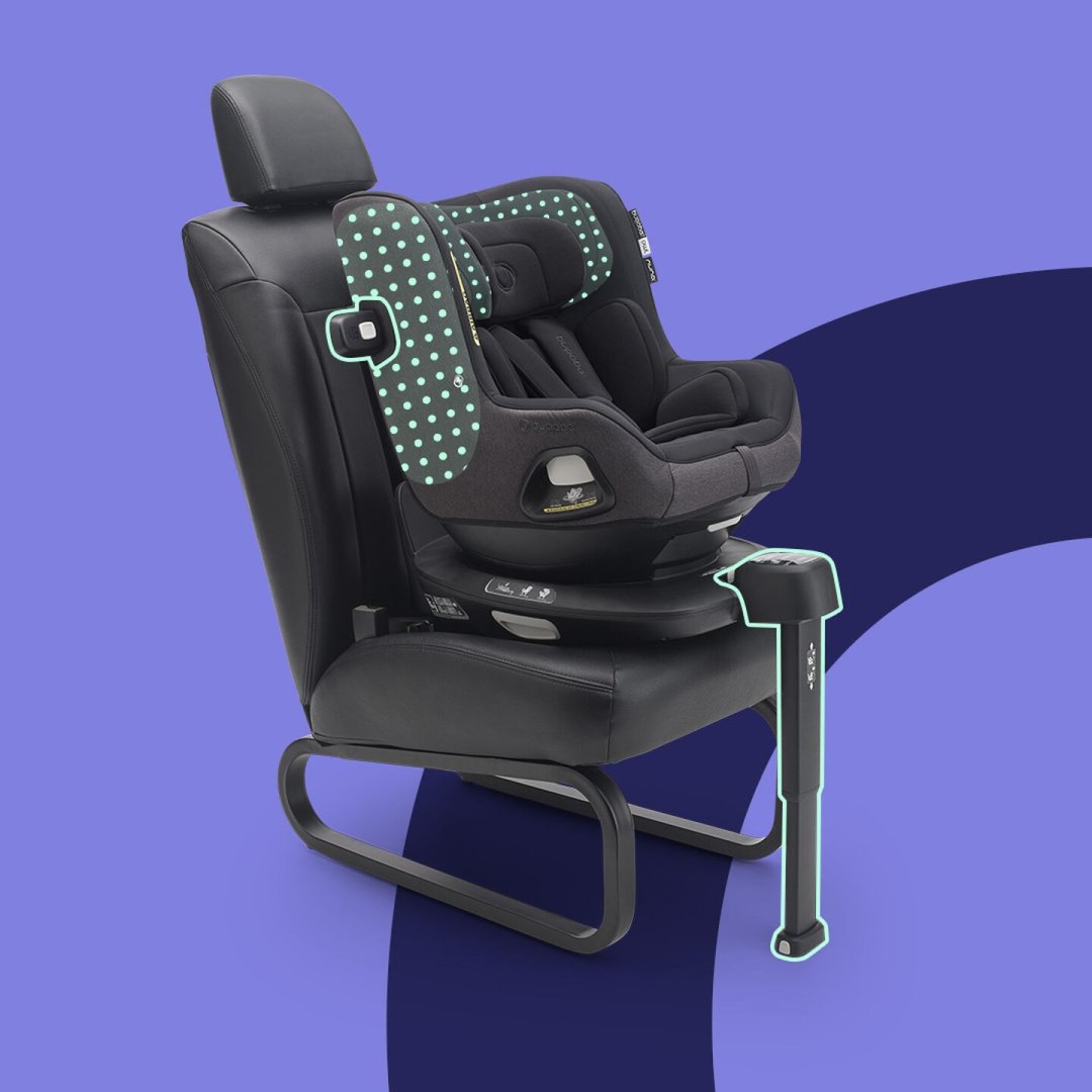 Bugaboo Owl by Nuna 0/1 (до 18 кг) черный - ForteMarket Bugaboo Owl by Nuna 0/1 (до 18 кг) черный купить,0