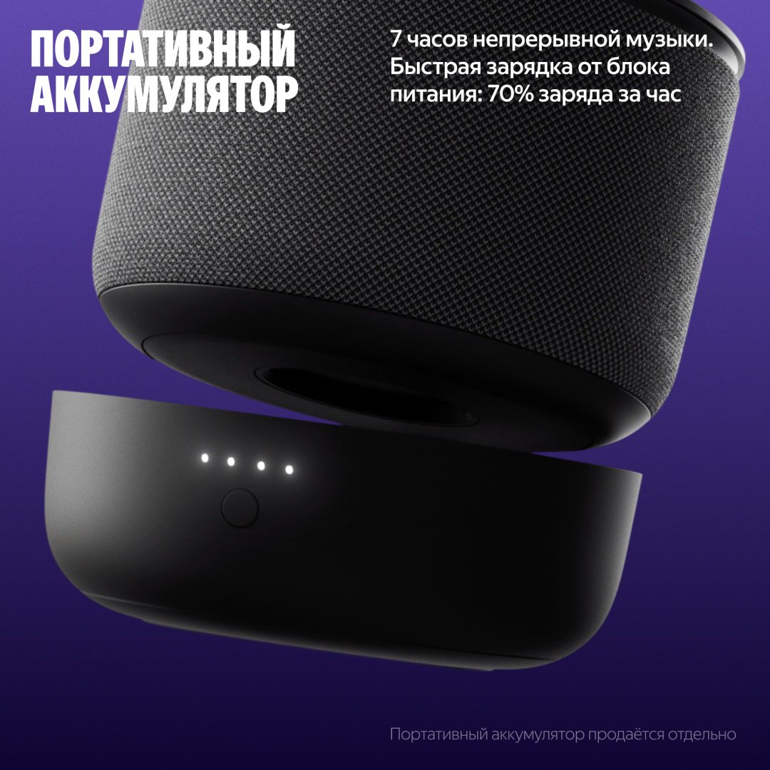 Умная колонка Яндекс Мини 3 Про серый - ForteMarket Умная колонка Яндекс Мини 3 Про серый купить,0