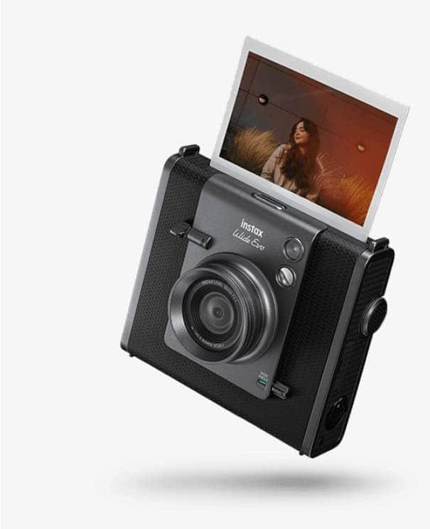 Фотокамера моментальной печати Fujifilm INSTAX WIDE EVO BLACK EX D черный купить,NaN