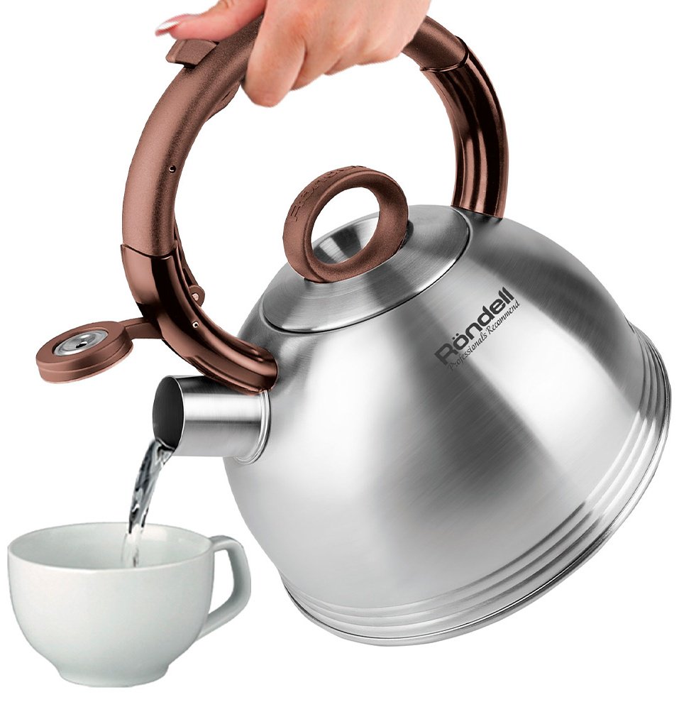 Rondell чайник Kortado RDS-1035 2.4 л, нержавеющая сталь - ForteMarket Rondell чайник Kortado RDS-1035 2.4 л, нержавеющая сталь купить,0