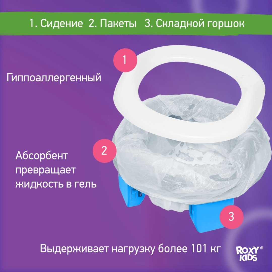 ROXY-KIDS горшок Handy Potty купить,0