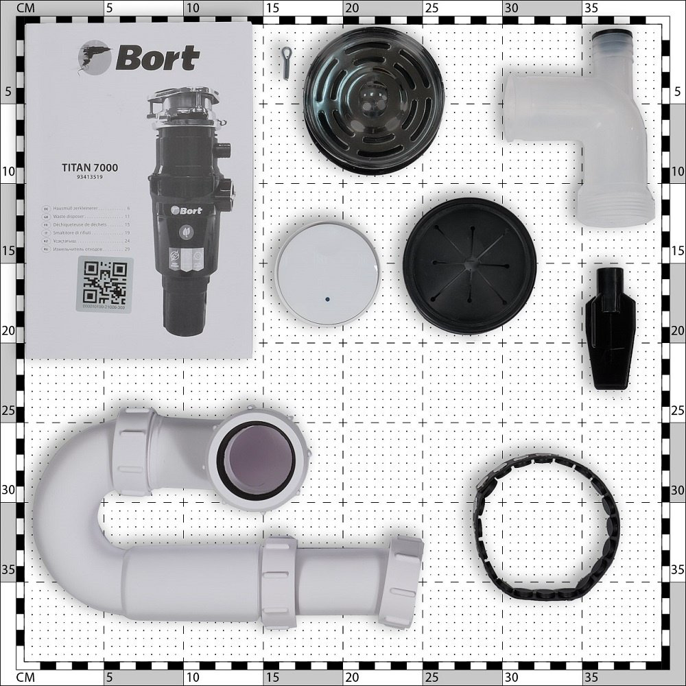 Измельчитель Bort TITAN 7000 черный купить,NaN