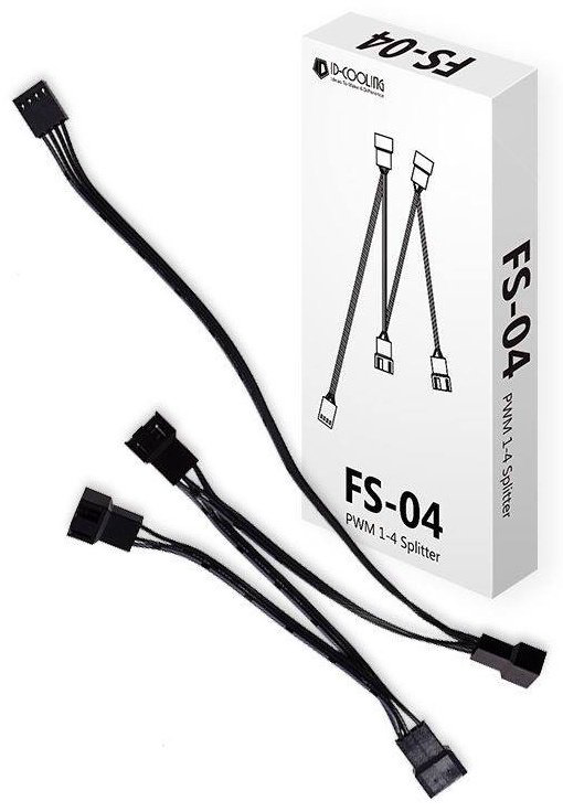 Разветвитель ID-COOLING FS - 04 PWM 4-pin (FAN)