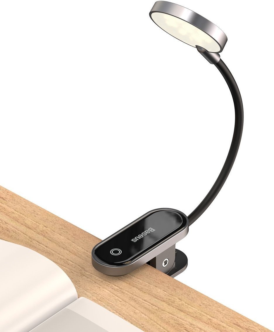 Настольная лампа Baseus Comfort Reading Mini Clip Lamp DGRAD-0G LED, 3 Вт, пластик, алюминий - ForteMarket Настольная лампа Baseus Comfort Reading Mini Clip Lamp DGRAD-0G LED, 3 Вт, пластик, алюминий купить,0