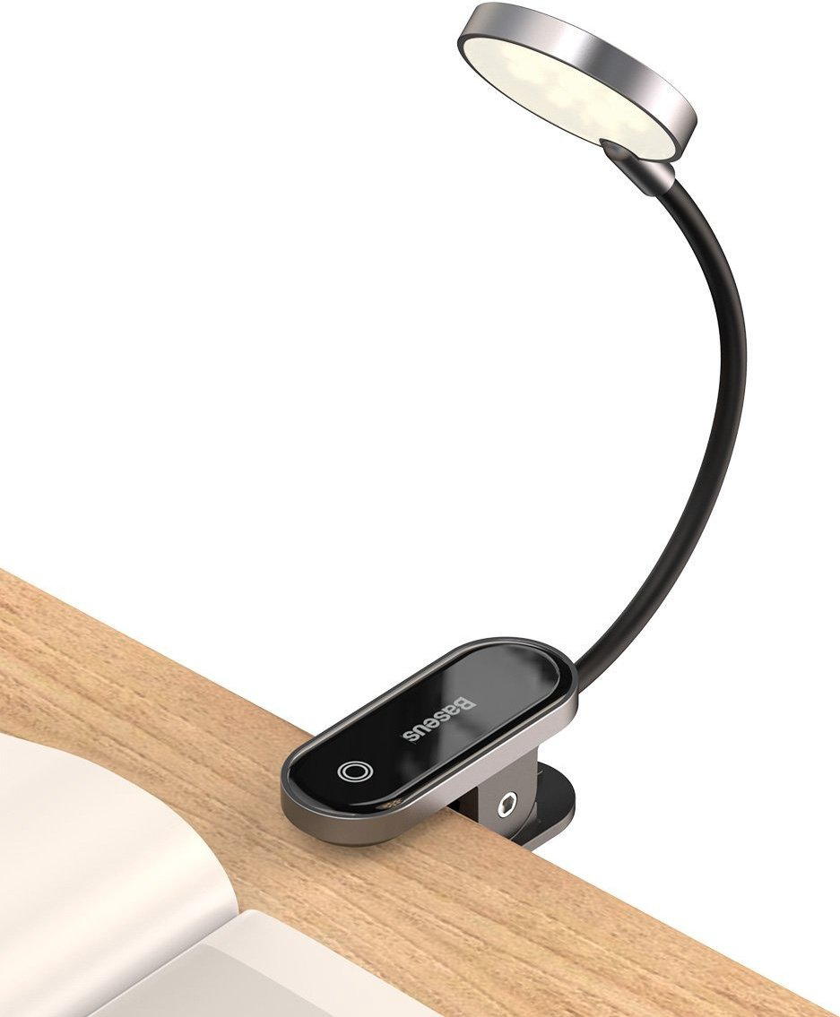 Настольная лампа Baseus Comfort Reading Mini Clip Lamp DGRAD-0G LED, 3 Вт, пластик, алюминий купить,NaN
