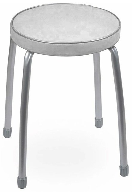 Табурет Nika Фаворит 2, 46.5x32x32 см, серый