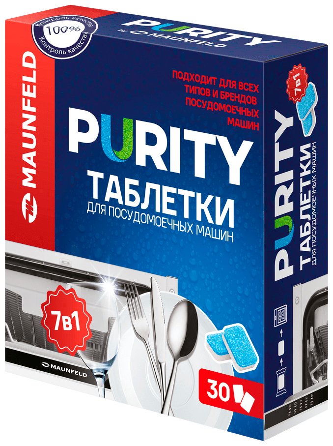 MAUNFELD таблетки Purity all in 1 MDT30PH