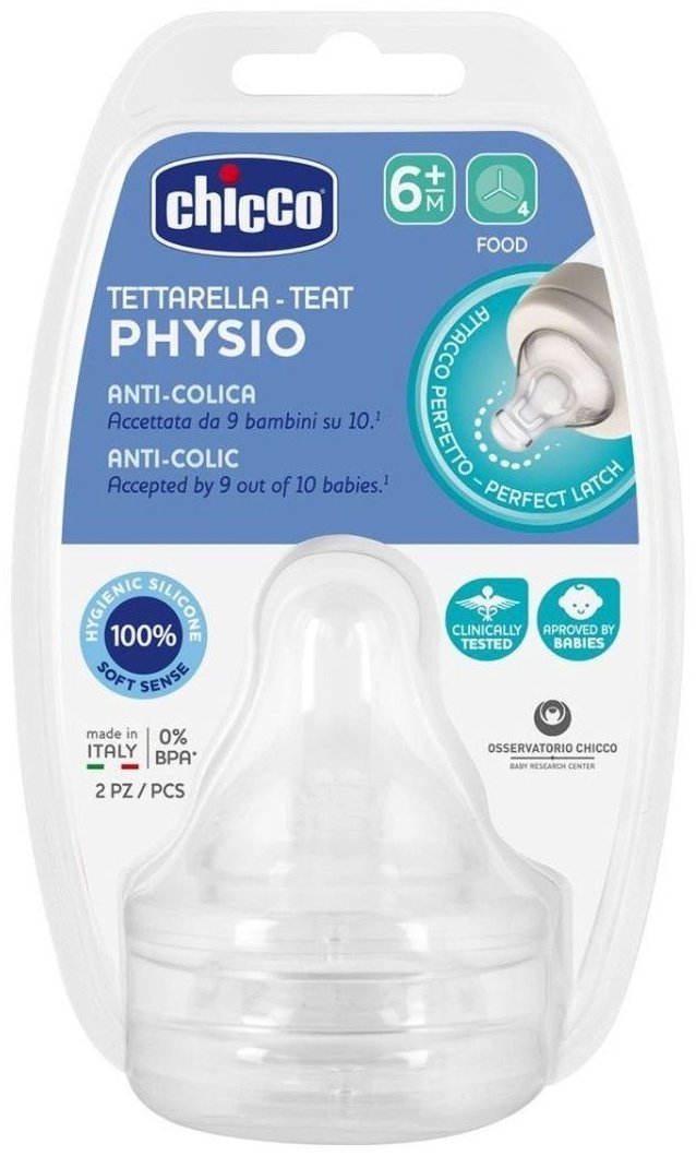 Chicco Physio Perfect 2 шт купить,0